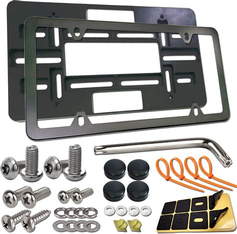 metal bracket plates|universal license plate mounting bracket.